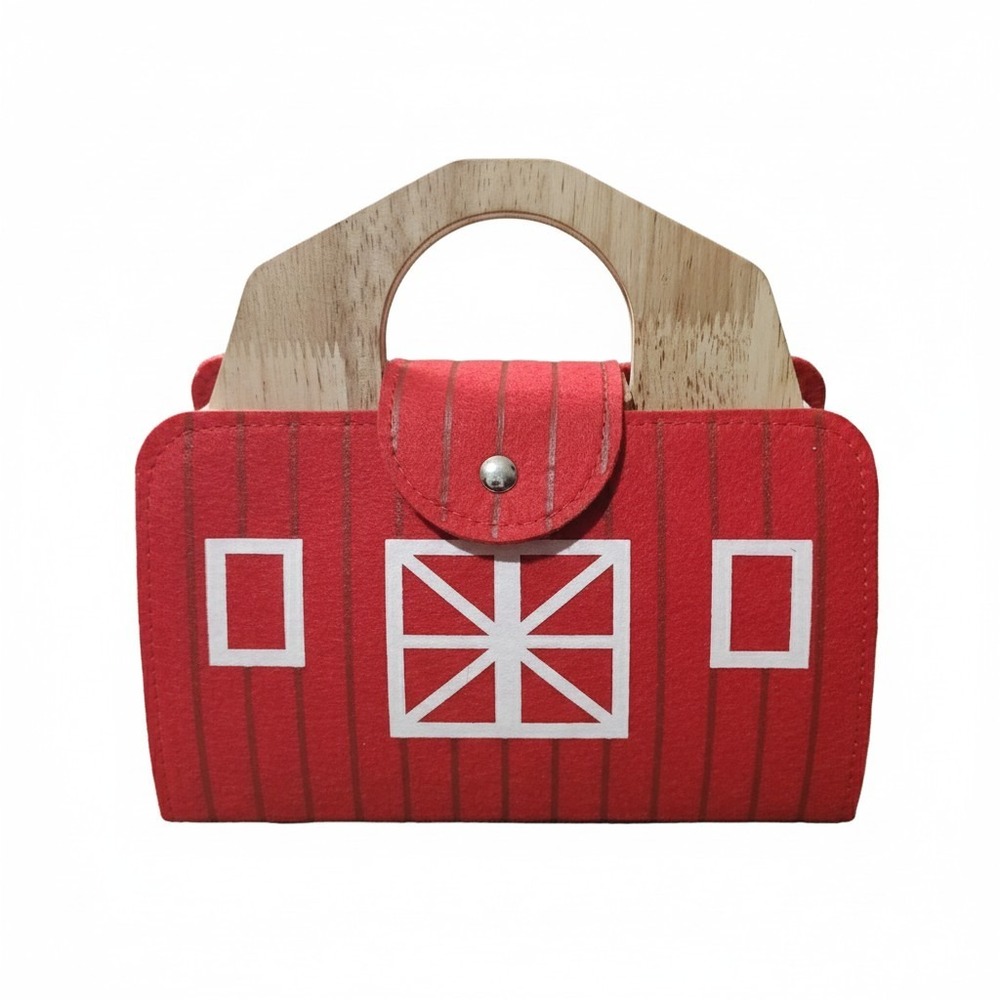 Montessori Travelling Farm Carrying‎ Case Only. No Figures Included